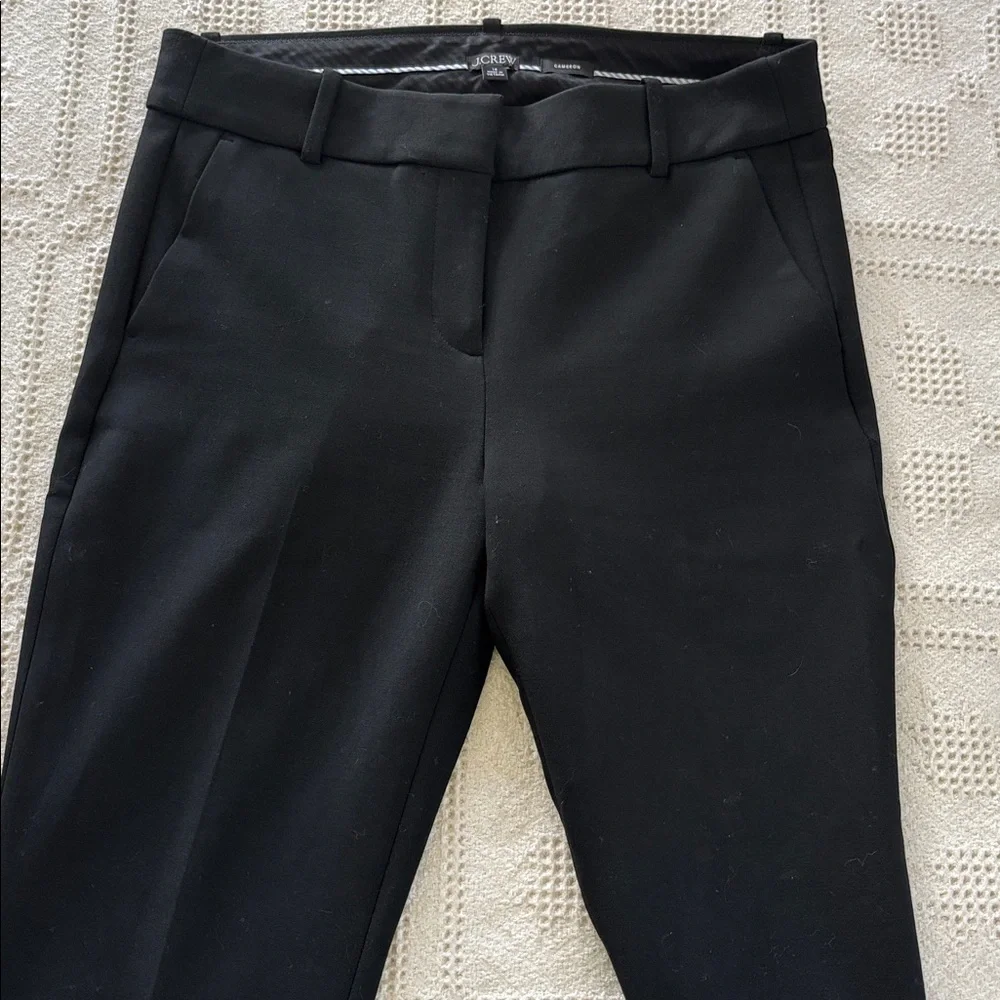 Lot (2) J. Crew Women’s Black Career Wear Work Wear Business‎ Pants Size 10